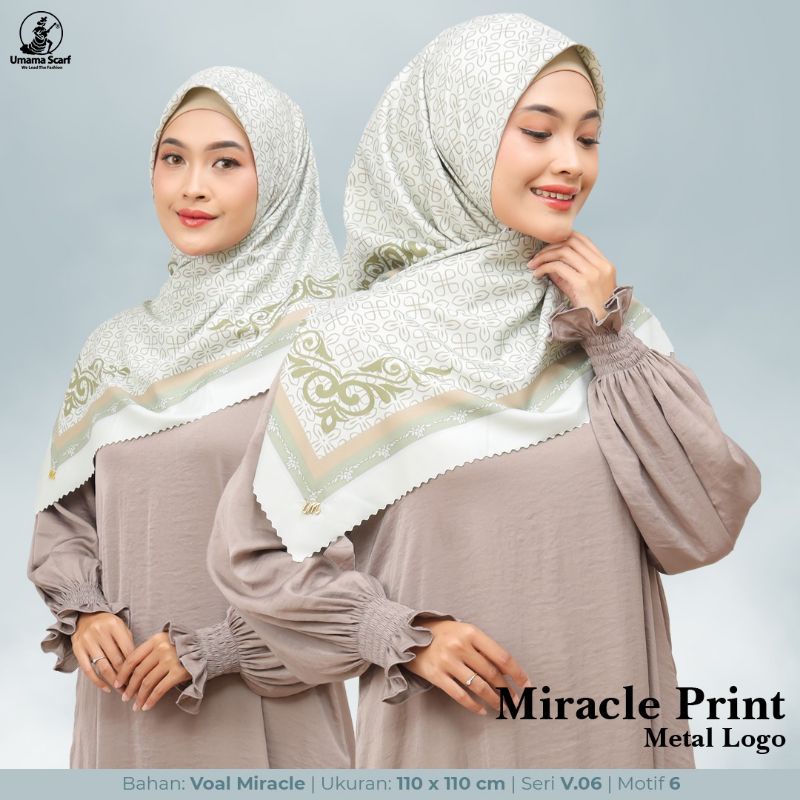 (SEGIEMPAT UMAMA MIRACLE PRINT METAL LOGO) •voal motif•miracle motif icon