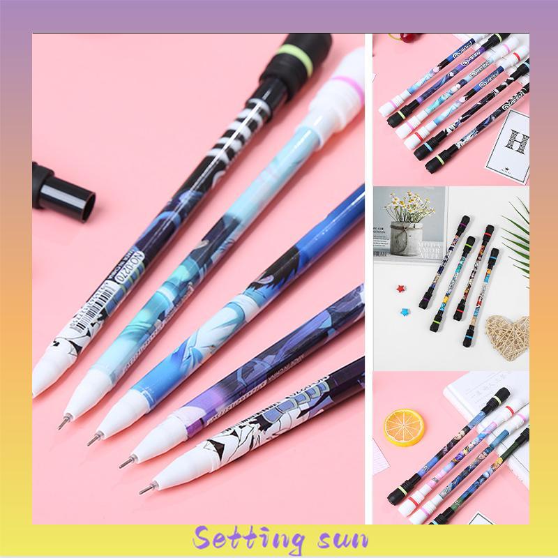 Pen Spinning Pena Dekompresi Pulpen Pena Putar Balance Anti Stress Bolpoin Berputar pens Sekolah TN