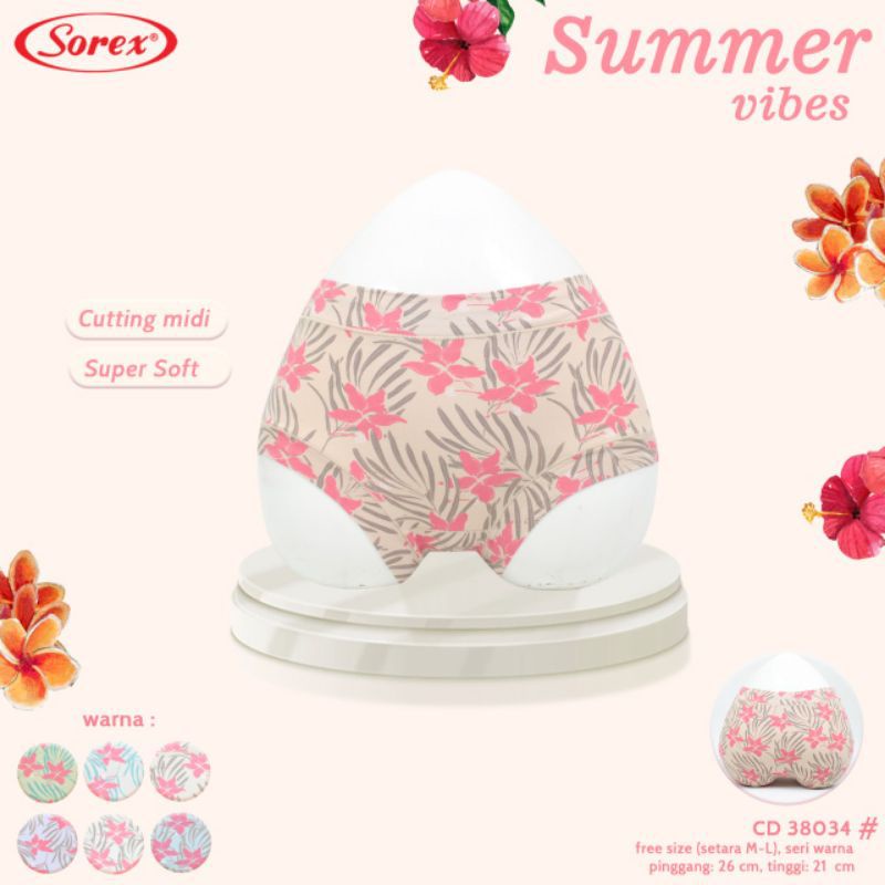 Celana dalam wanita sorex 38034