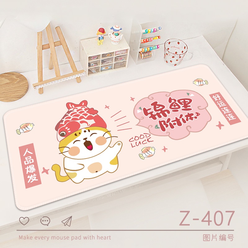 Mouse Pad Ukuran Besar Motif Marmer Untuk Meja Komputer