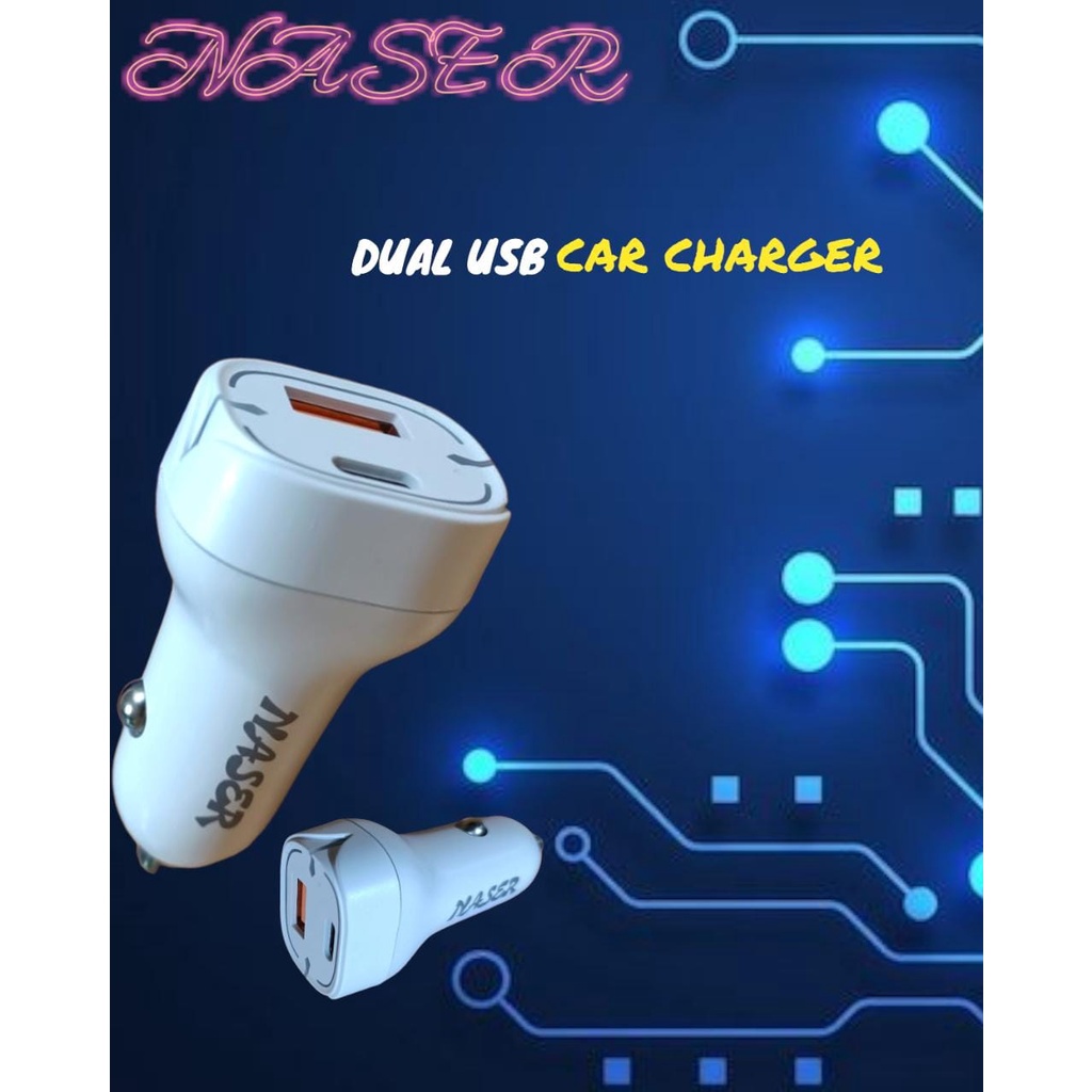 SAVER NASER SB-01/SAVER CAR CHARGER 2USB/SAVER MOBIL/PRODUK ORIGINAL