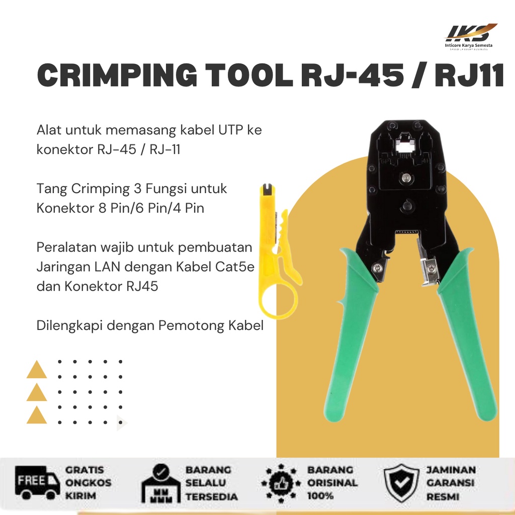 Tang Crimping Tool RJ45 Krimping Tool RJ-45 RJ-11