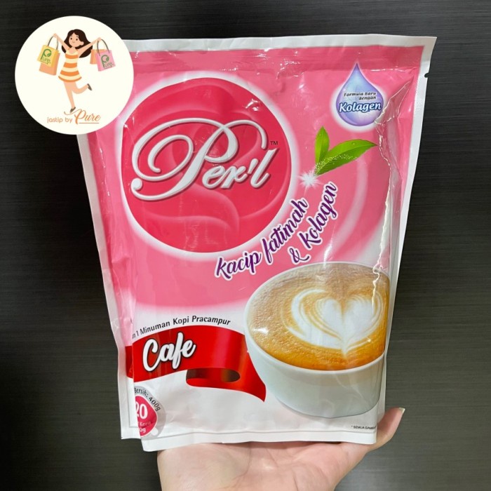 

KOPI PERL PER'L KACIP FATIMAH & KOLAGEN CAFE 20 SACHETS