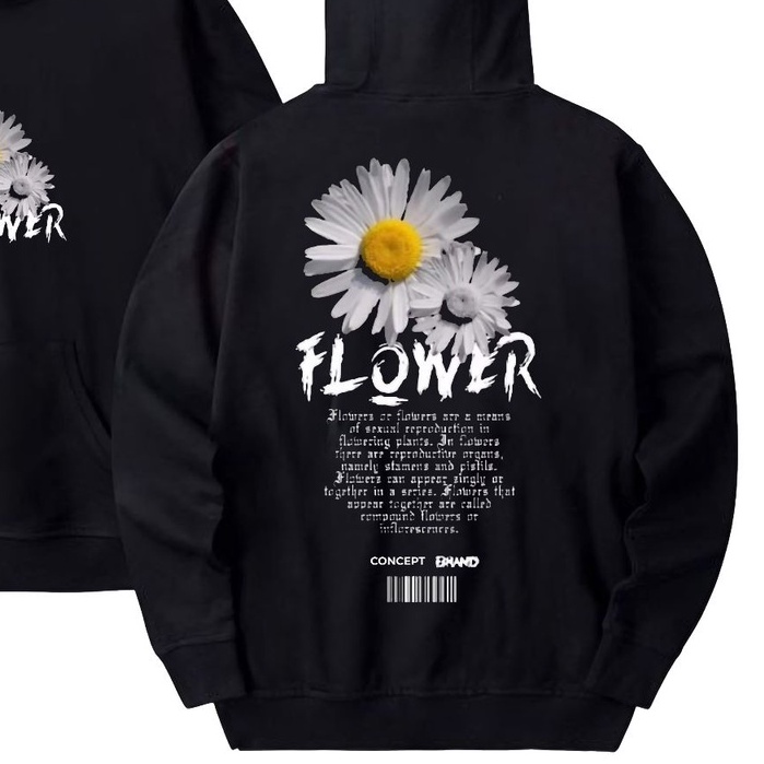 Pro.Coll - Flower Hoodie - Hoodie Pria dan Wanita