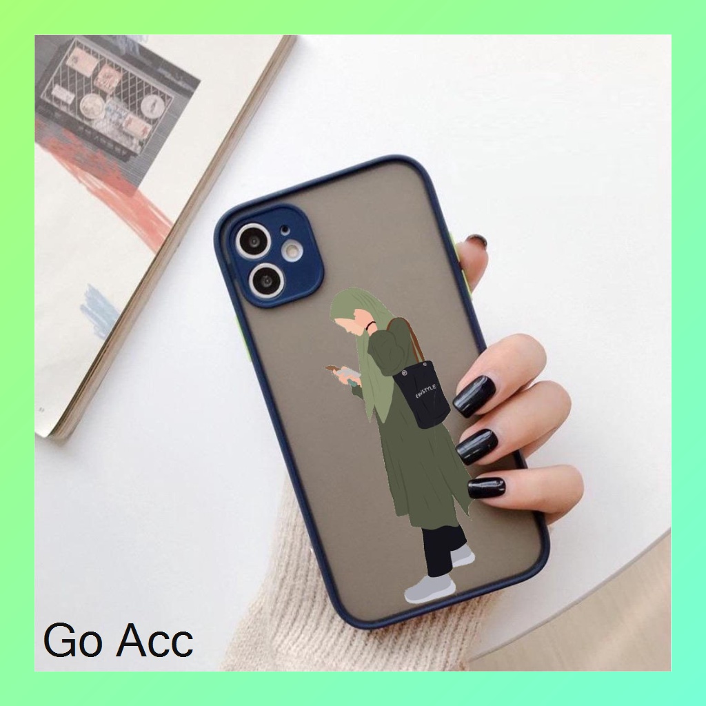 Softcase Hijab AA07 for Samsung J1 Ace J2 Prime Grand Pro Core J3 2015 2016 J4 J4+ J5 J6 J6+ J7