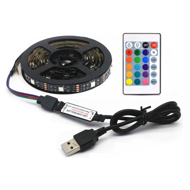 Lampu Led Strip RGB + USB + Bluetooth 10 meter