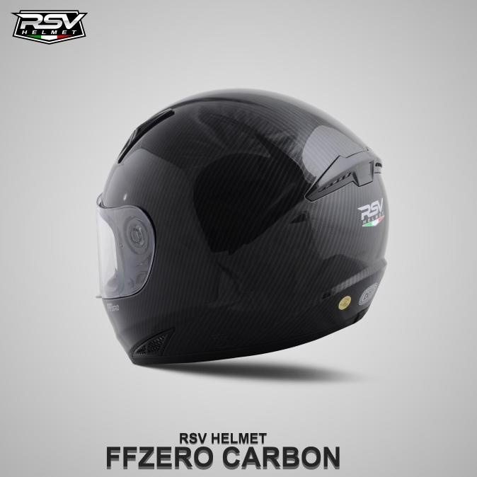 Paket Ganteng Helm Rsv Ffzero Carbon Graphic + Spoiler
