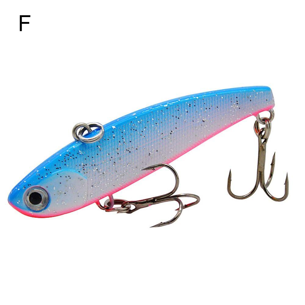 Preva Umpan Tenggelam Multicolor Getaran Bermanfaat Musim Dingin Memancing Long Casting Lure