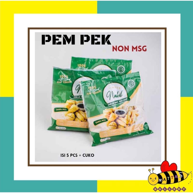 

PEMPEK NABIL | ISI 5PCS + CUKO [Frozen Food]