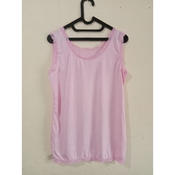 Kaos wanita dewasa / singlet wanita / singlet cantik / singlet renda