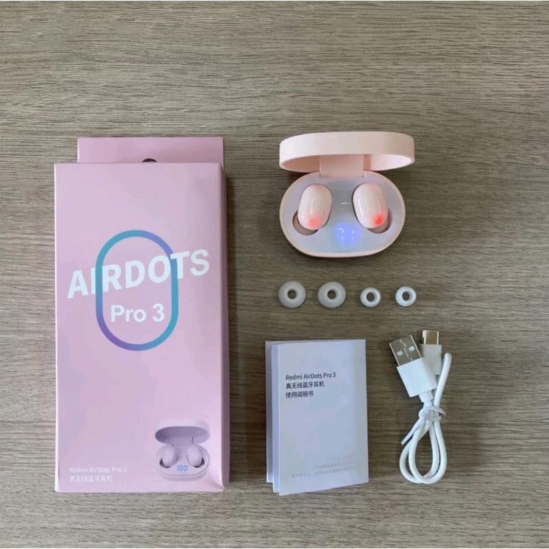 Headset Bluetooth Xiaomi Redmi Airdots Pro 3 TWS Wireless Model Touch