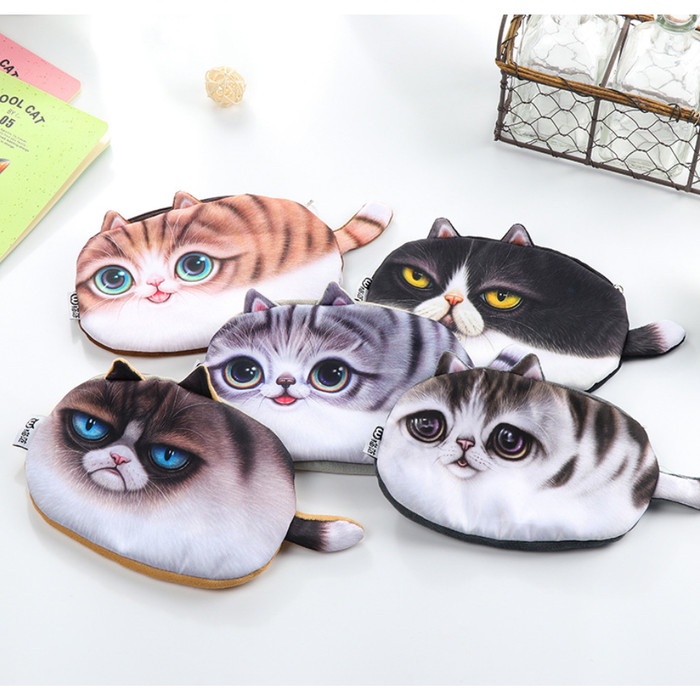

DOMPET UANG TAS KECIL TEMPAT HP ALAT TULIS KOIN UANG MOTIF CHUBBY CAT RATU.SHOP25