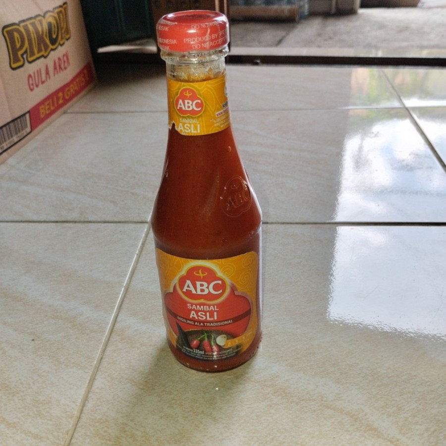 

ABC Sambal Asli botol kaca - 335 ml