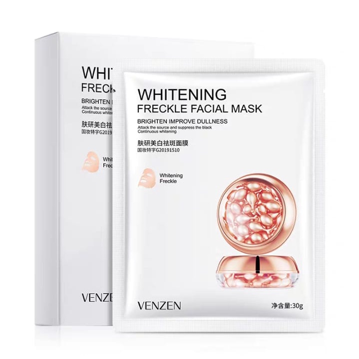 Veze Masker Wajah Whitening Freckle Facial Mask By AURORA