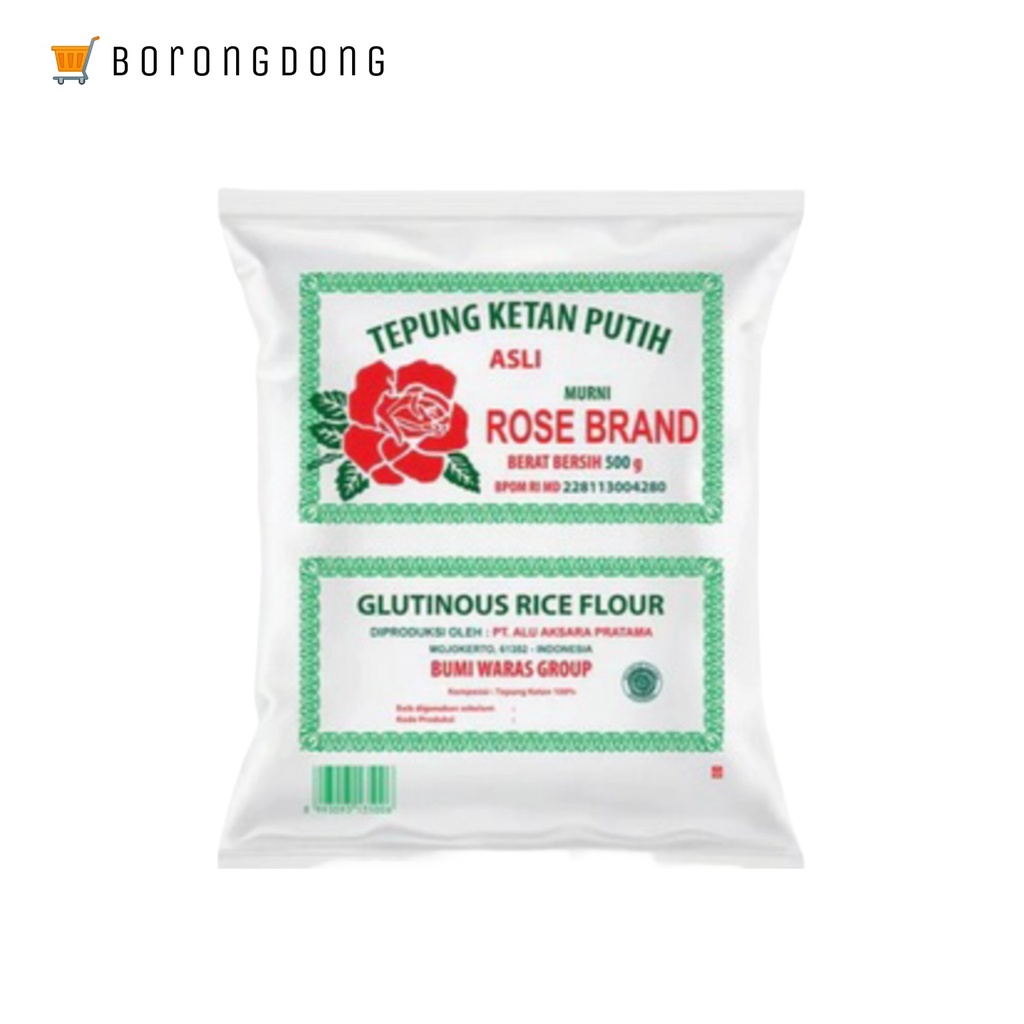 

Rose Brand Tepung Ketan Putih 500g