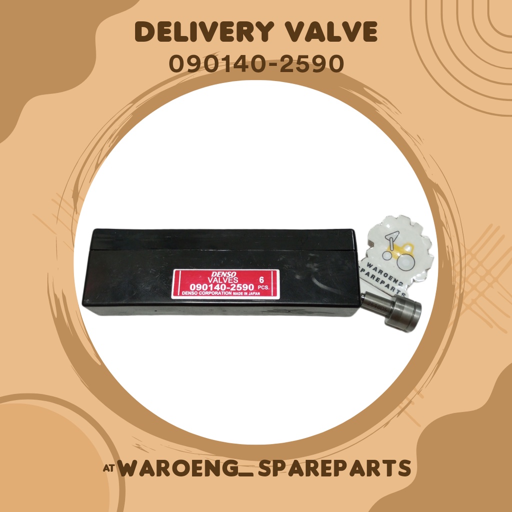 DELIVERY VALVE PN : 090140-2590 /  090140 - 2590 / 090140 2590 / VALVE 2590