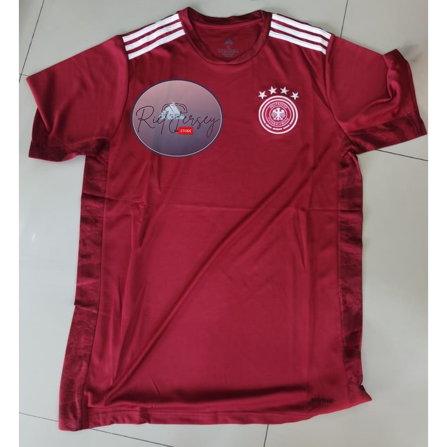 Jersey JERMAN TRAINING/PREMATCH RED 100% Best Quality