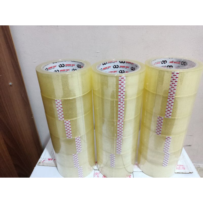 

LAKBAN KHINKO TAPE 45 x 80 YARD /2inc. LAKBAN BENING - LAKBAN COKLAT.