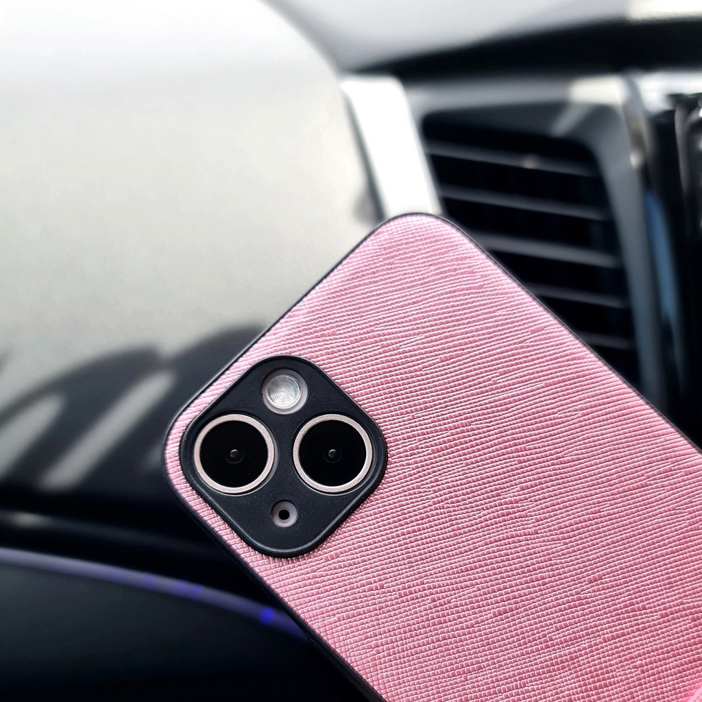 REALME C1 CR1Y C25Y NARZO 50A NARZO 50i  |  PR*D4 (PINK) Soft Case Luxury Logo 3D Beremboss