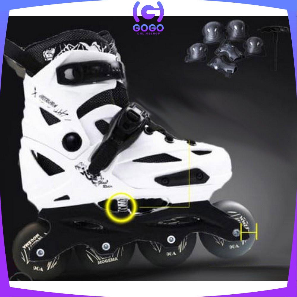 GOGO-O10 Sepatu Roda Dewasa / Inline Skate Dewasa / Power Roller Skate / Sepatu Roda Pria dan Wanita