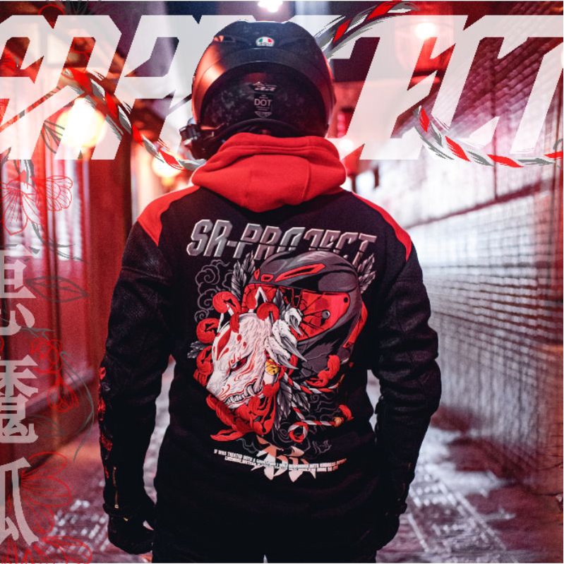 Hoodie motorsport SR-PROJECT Kitsune