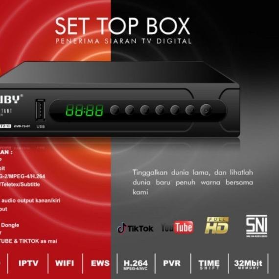 SET TOP BOX LUBY DVB T2 01/ LUBY DVB-T2-01/ LUBH SET TOP BOX - STB LUBY