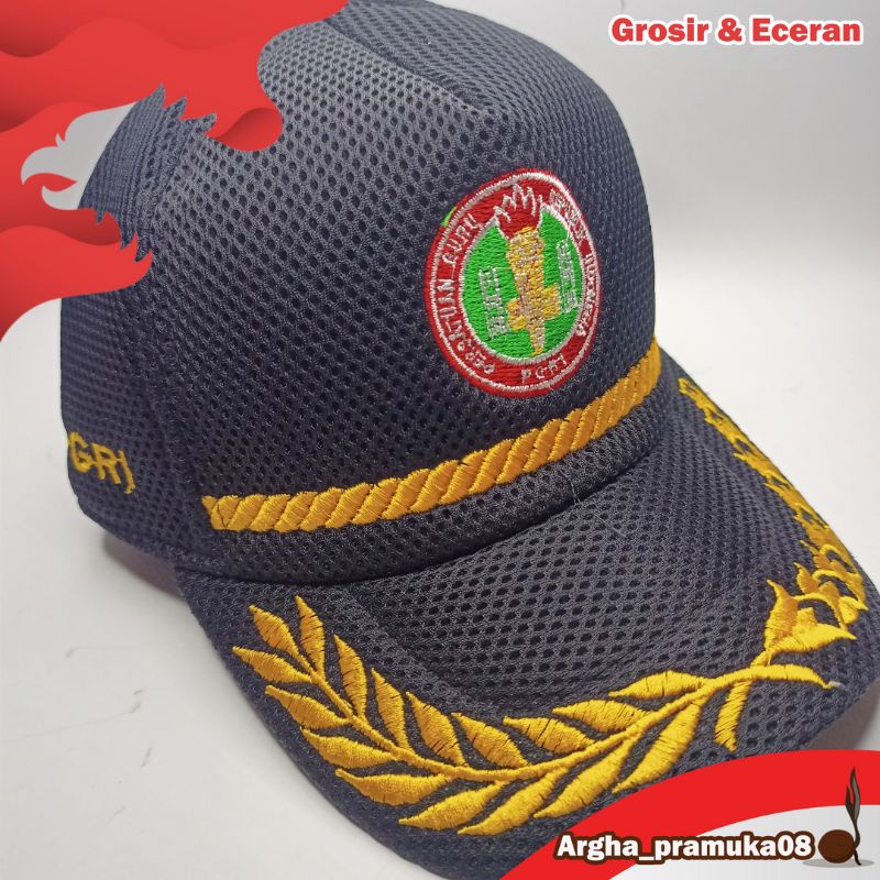 topi PGRI jaring/kualitas premium