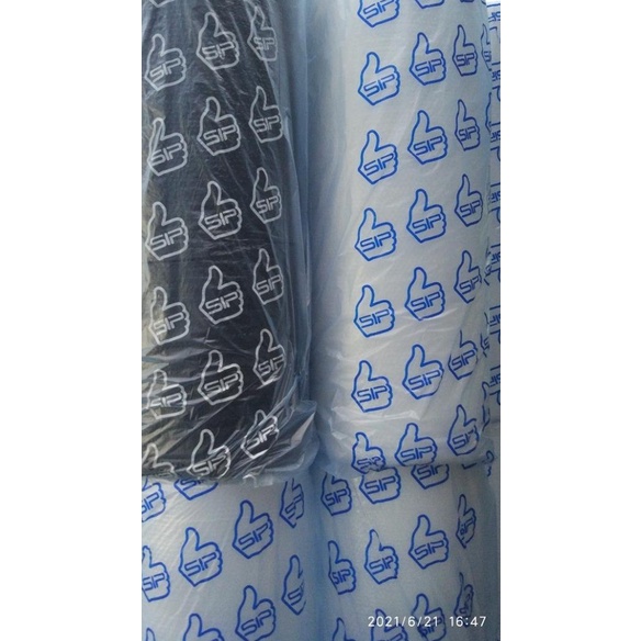 

bubble wrap 125cm x 50m - Hitam, TEBAL 2.4KG