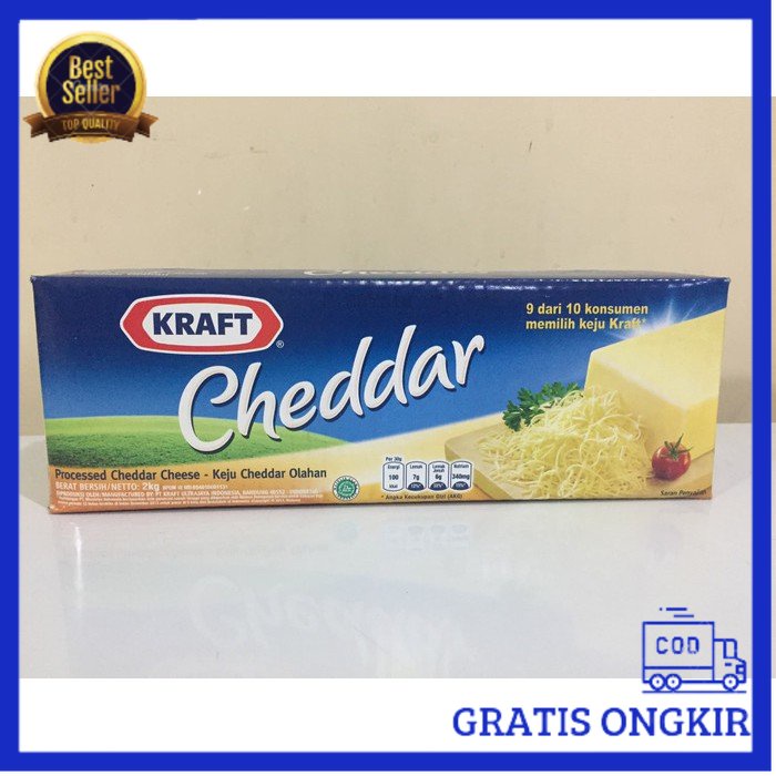 

KRAFT CHEDDAR 2KG -Terlengkap-Termurah-Berkualitas