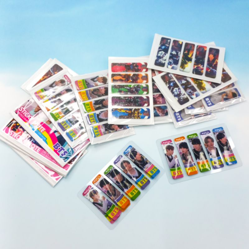 

Pembatas Buku Isi 100Pcs Pembatas BookMark Penanda Halaman Stiker Buku