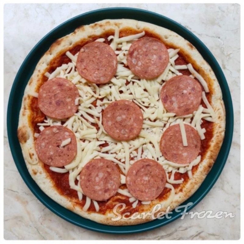 

Italian Pizza Beef Salami Pepperoni KECIL 18 cm