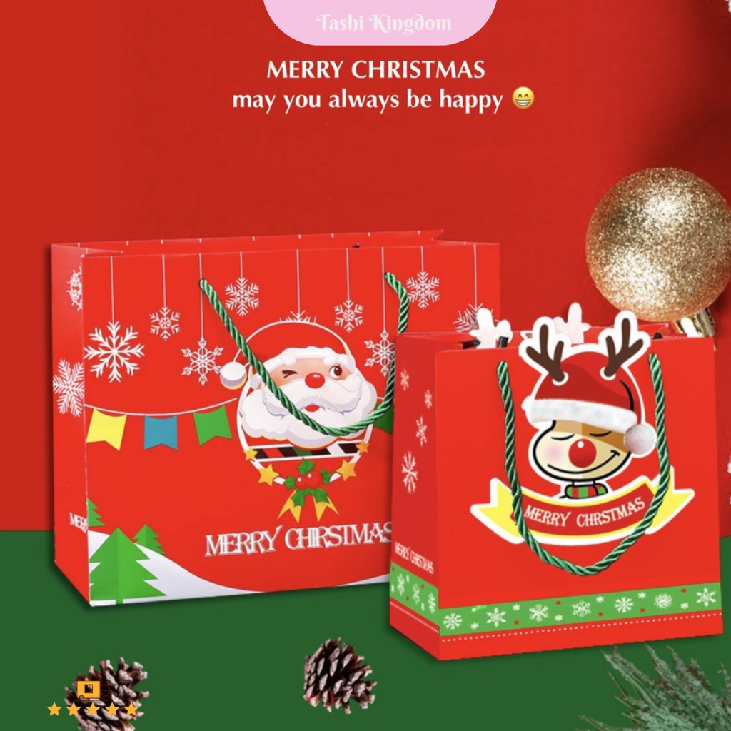 

XL Kantong kado NATA L / Kantong Hampers TAS HAMPERS NATAL KANTONG KADO