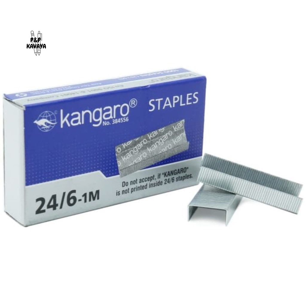 

Isi Staples Kangaro 24/6 No.3 - Isi Stapler - Isi Hekter