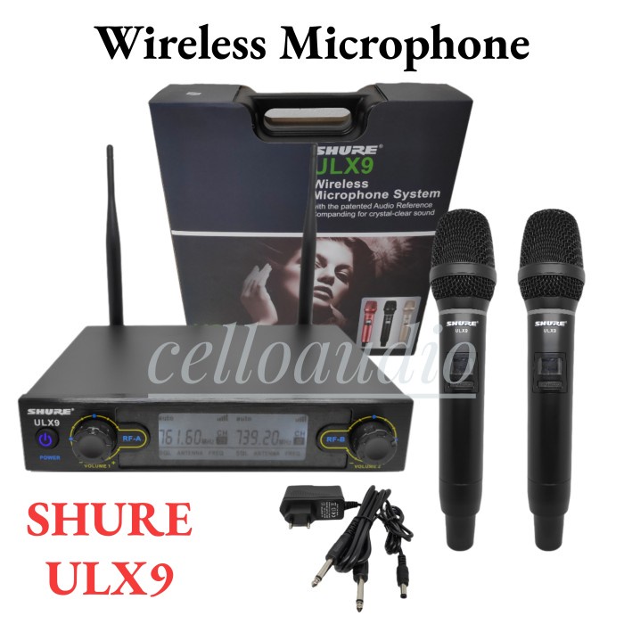 MIC WIRELESS SHURE ULX9 WIRELESS MICROPHONE SHURE ULX 9