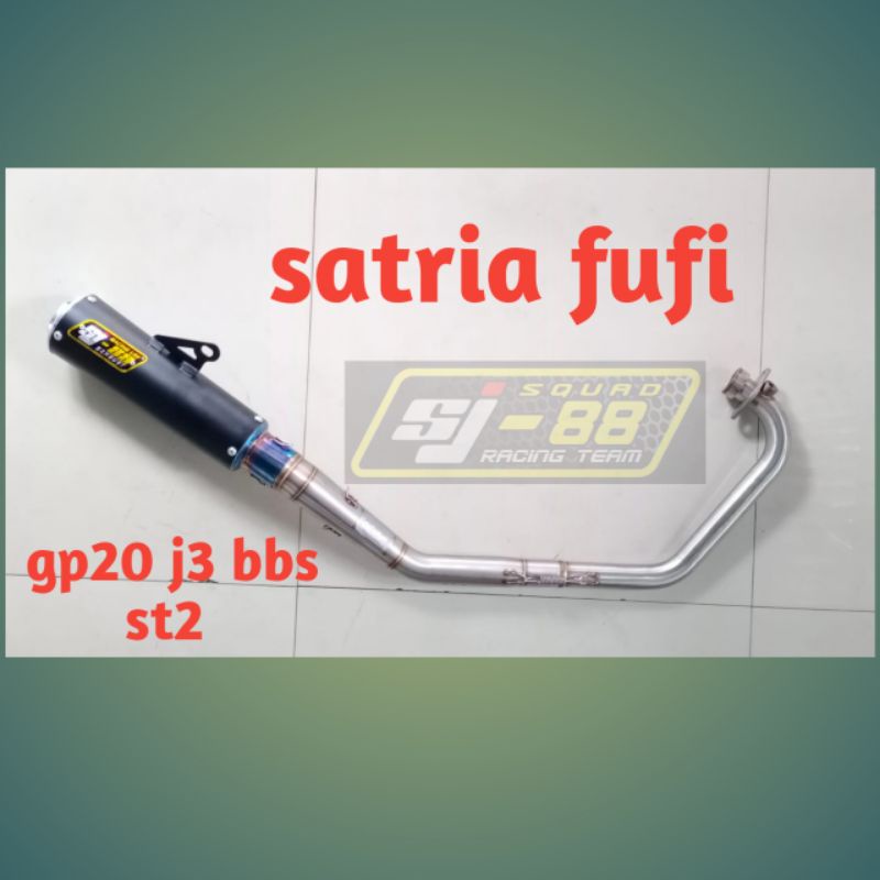 knalpot sj88 satria fufi gp20 j3 bbs ST2