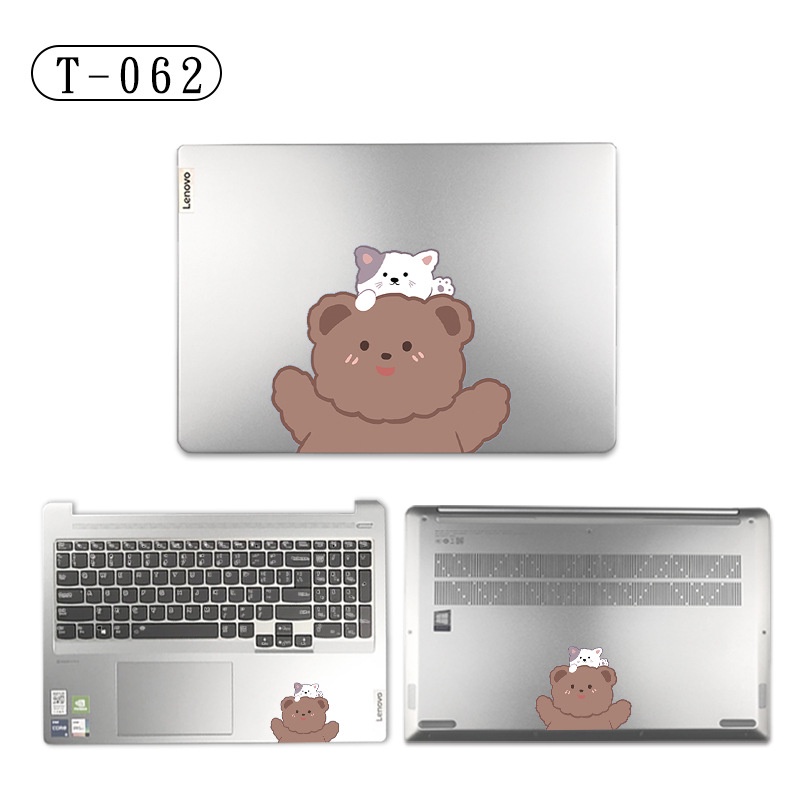 Stiker Skin Vinyl Transparan Motif Print Kartun Untuk ASUS VivoBook 15 X515 VivoBook14 X415 2021 E410 ROG 4 G512L