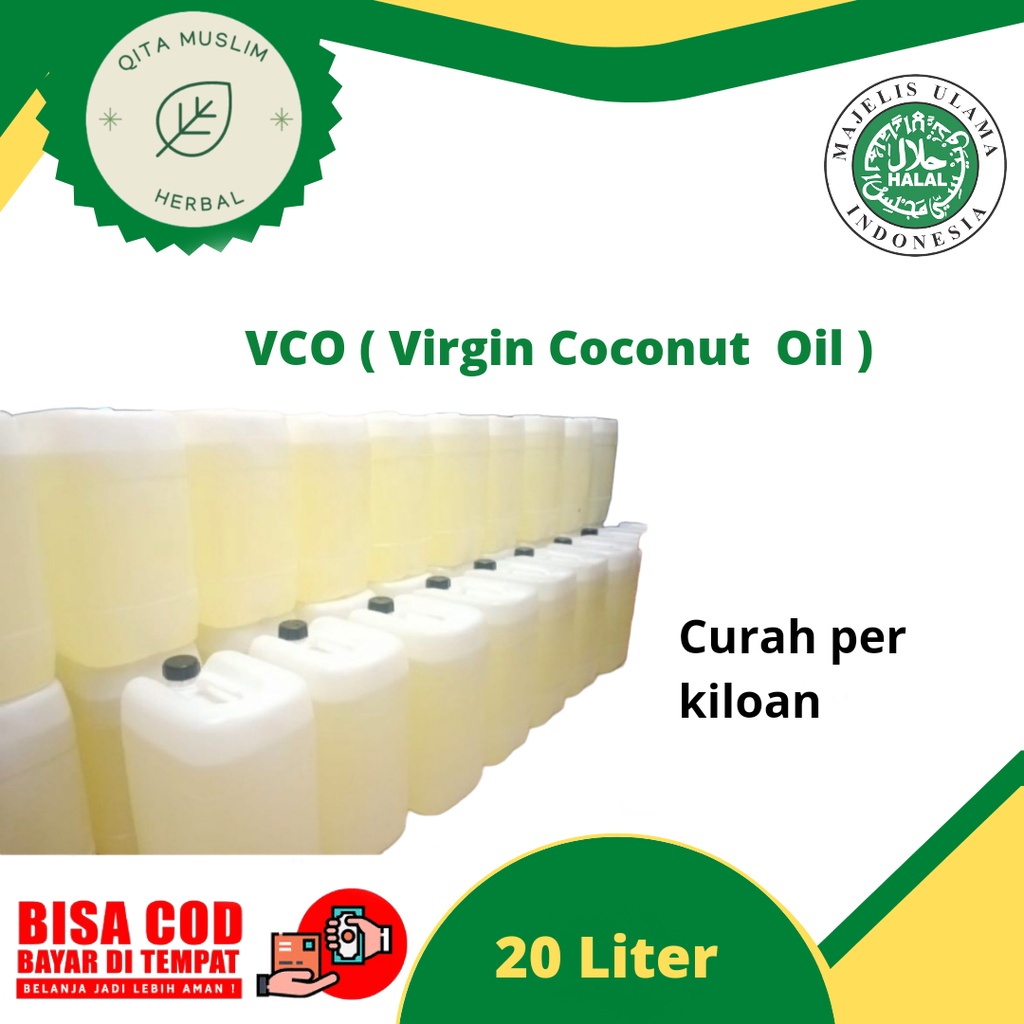 Jual VCO Virgin Coconut Oil Curah Derigen 20 kg Shopee Indonesia