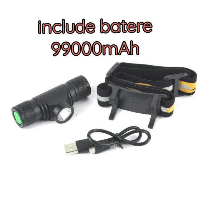 Senter Camping Boruit Senter Kepala Headlamp Flashlight Headlight Led Xml L2
