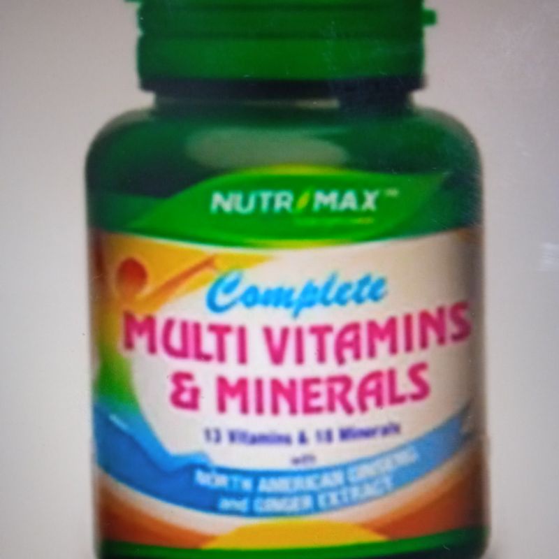 Jual nutrimax complete multi vitamin d & minerals 60 tablet Shopee