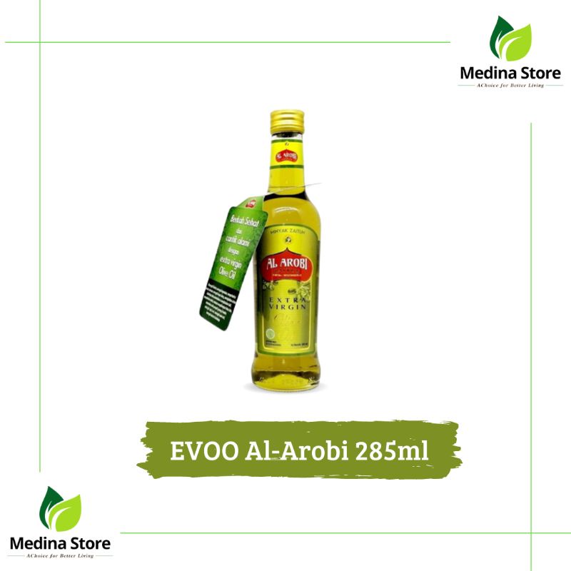 

Minyak Zaitun Al-Arobi 285ml | Extra Virgin Olive Oil