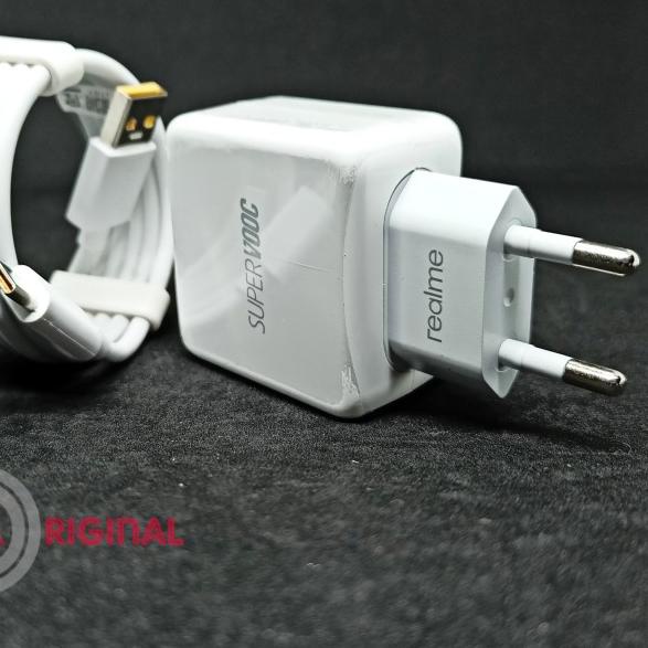 Charger Realme 5 Pro ORIGINAL 100% VOOC Flash Charge