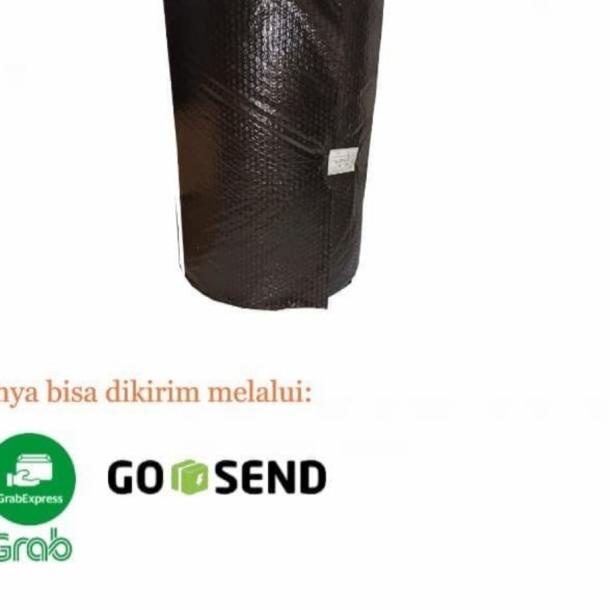 

Bubble wrap roll - HITAM/60CMX50M