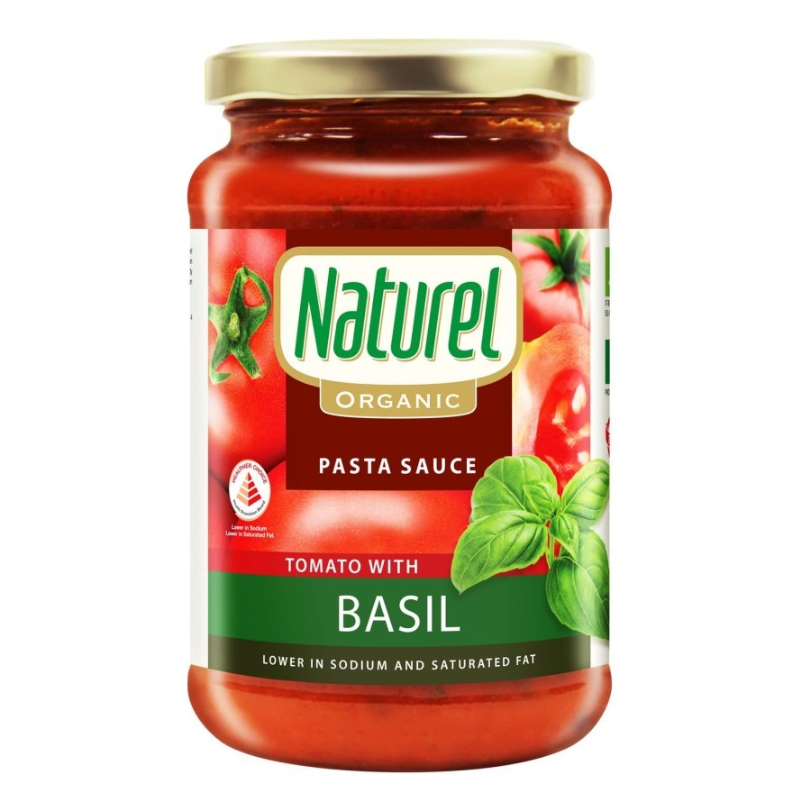 

Naturel Organic Pasta Sauce - Tomato with Basil 340g