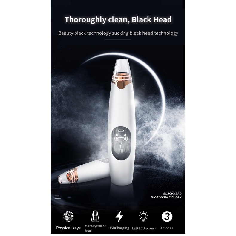 X3 Rechargeable Blackhead Remover / Penyedot Komedo Isi Daya