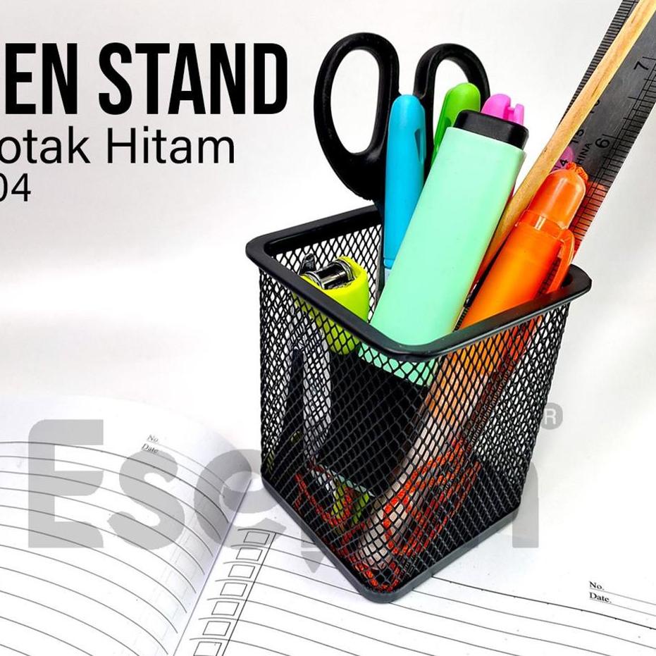 

ね Pen Stand 804 KOTAK /pen holder / tempat alat tulis 804 ゅ