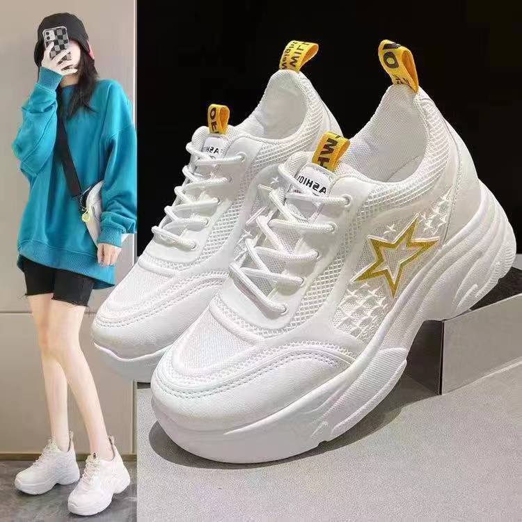 CaniKorea &quot;FREE BOX&quot; Yeonjun Sepatu Sneakers Wanita Korea Import 9190