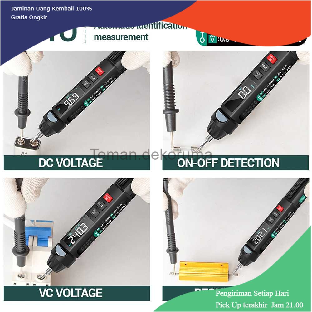 TD- PR2 ANENG Digital Multimeter Voltage Tester Pen - A3008