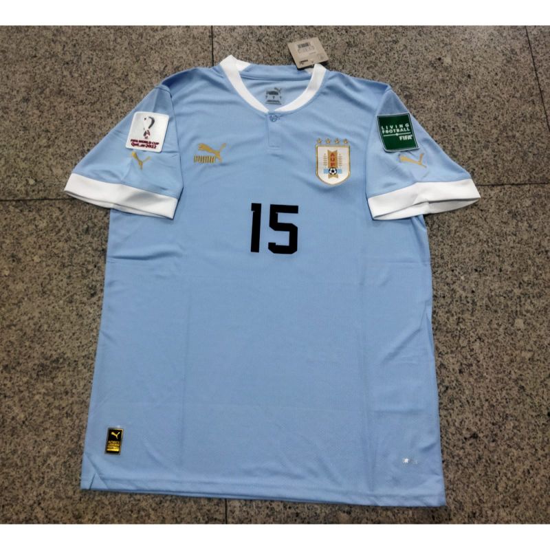 JERSEY BAJU BOLA URUGUAY HOME 2022 WORLD_CUP GRADE ORI