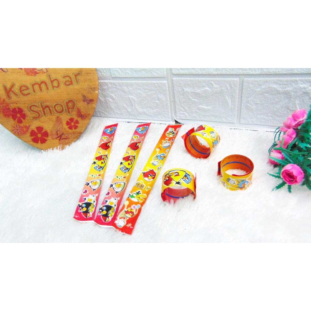 

PGRS-FLEX PALING MURAH! ECER 1PCS Mainan Anak Jadul Penggaris Gelang Garisan Jadul Lipat Fleksibel Anak Sekolah Alat Tulis