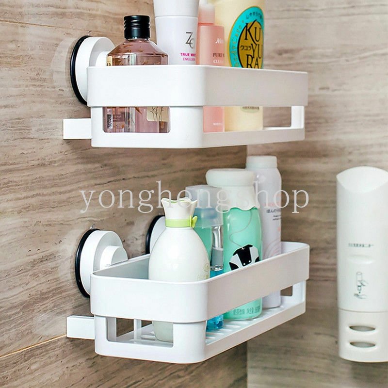 Rak Penyimpanan Multifungsi Dengan Suction Cup Untuk Kamar Mandi